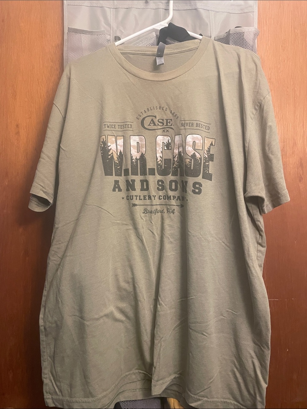Short Sleeve Logo Tee - Olive